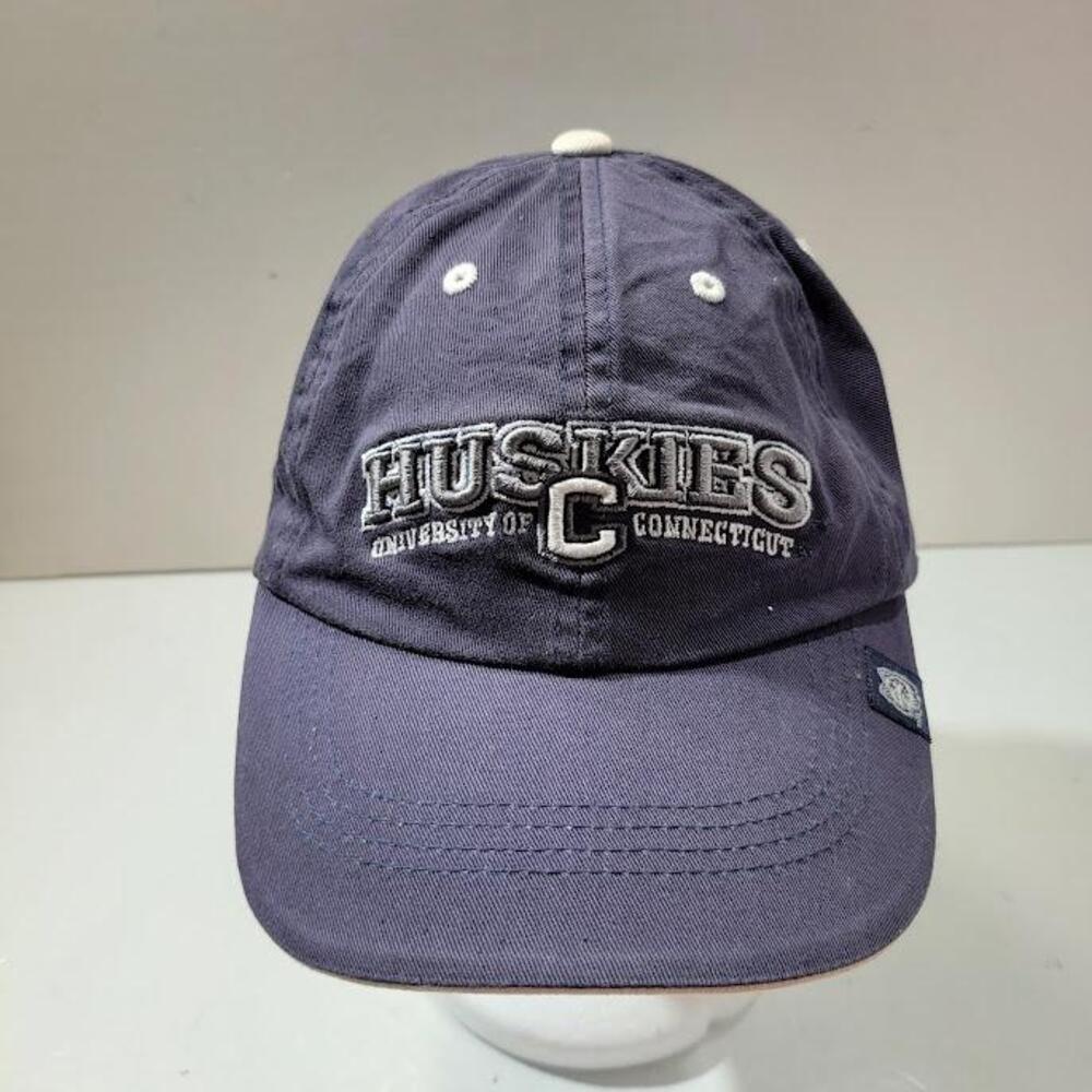 University of Connecticut Huskies Hat Cap Strap Back NCAA Basketball Mens